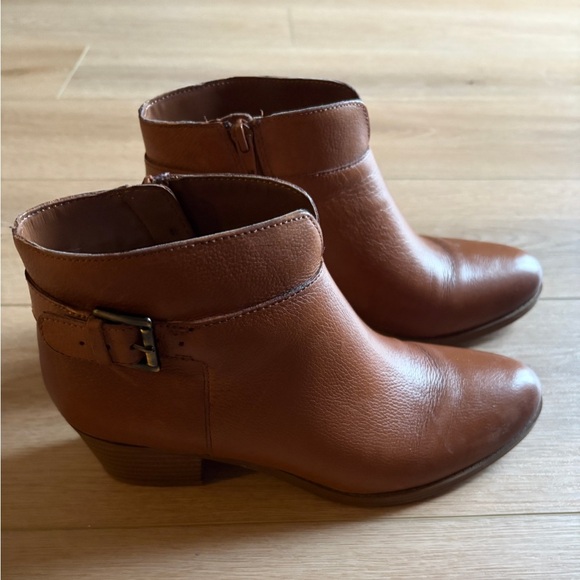 Naturalizer size 8 Brown Leather Ankle Boots - Picture 2 of 8